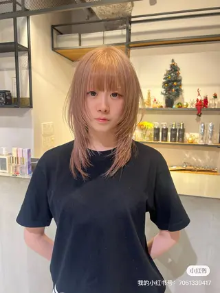 セミロング FILMS銀座 Shoのヘアスタイル