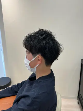 ショート パーマ メンズ ✨🌿大人可愛い愛さ れhair🌿✨松本のヘアスタイル