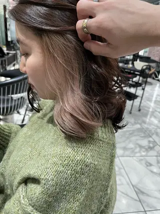 ミディアム カラー ハイトーン特化🫧 Yuseiのヘアスタイル