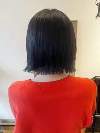 ショート 上品な暖色/丸みボブ Chie🪷のヘアスタイル