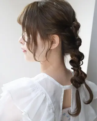 ロング カラー アレンジ指名 no.1✨ｈａｋｏのヘアスタイル