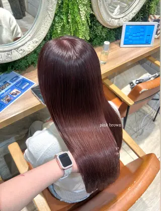 ロング カラー 髪質改善🫧艶カラー ✨エクステ🎀しゅりのヘアスタイル