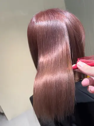 ミディアム カラー 髪質改善特化KIZU /艶髪研究（京都）のヘアスタイル
