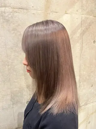 ミディアム カラー «料金🆓カット モデル»キリ🌿のヘアスタイル