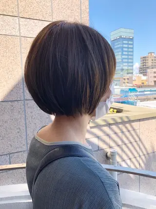 ショート カラーアンドケアリタ kitamuuuのヘアスタイル