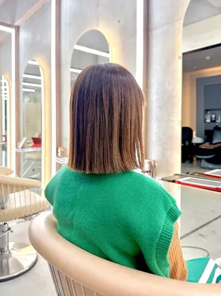 ミディアム 似合わせボブ🌟 艶髪特化💗村松優斗のヘアスタイル
