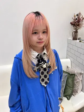 ロング 堀 日次のヘアスタイル