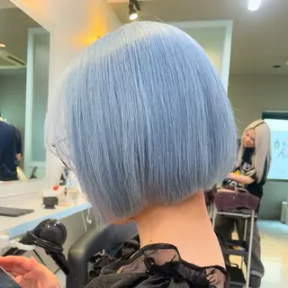 ショート カラー 【美髪矯正/絹髪】 🎀hinano🎀のヘアスタイル
