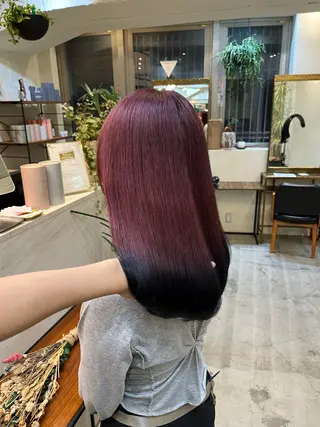 カラー ✩.*˚こなね /ブリーチカラー募集のヘアスタイル