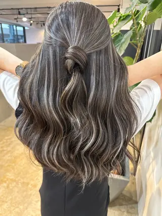 ロング 杉本 優志のヘアスタイル