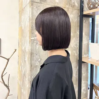 ショート カラー 寒色 ♡ レイヤー ┊︎miyuのヘアスタイル