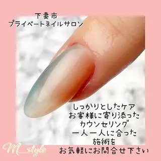 ネイル 下妻ネイルサロン/ 持ちの良いネイルのネイルデザイン
