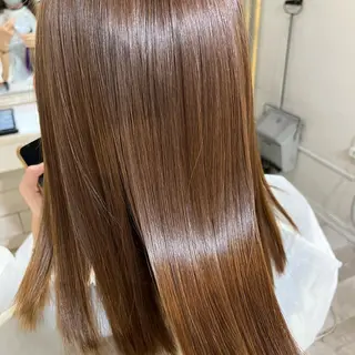 ロング カラー職人 なかもと たつひろのヘアスタイル