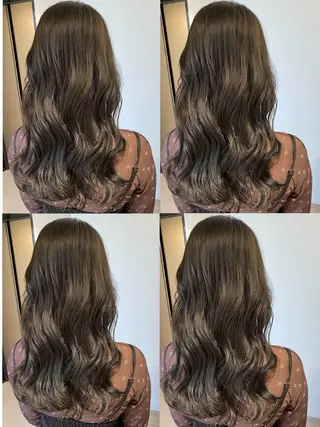 ロング カラー fier_umeda 梨花 rifaのヘアスタイル