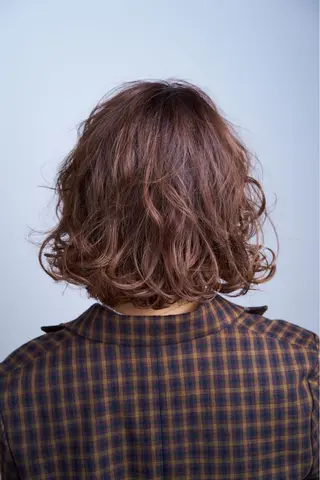 ショート パーマ 似合わせカット unix 藤田 学のヘアスタイル