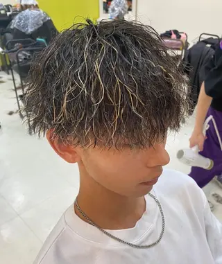 パーマ メンズ 年間2000名担当◎ パーマ職人/仲原佑樹のヘアスタイル