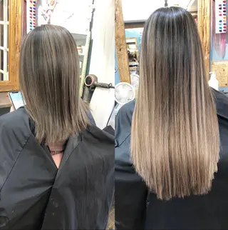 ロング 美魔女 美容師NAOのヘアスタイル