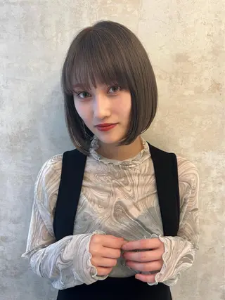 ショート 小野 明日香のヘアスタイル