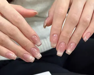 ネイル By moonネイル 🌷ワンホン/韓国風のネイルデザイン