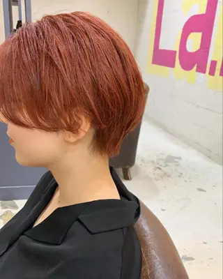 ショート ダブルカラー/透明感 💈JUNYA💈のヘアスタイル