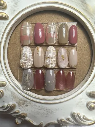 セミロング shandy nailのネイルデザイン