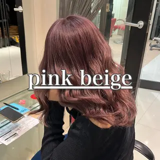 ロング カラー ブリーチ/暖色カラー 宮城陽日のヘアスタイル