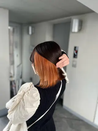 ショート カラー 【毎朝セット3分】 メンズパーマ　真人のヘアスタイル