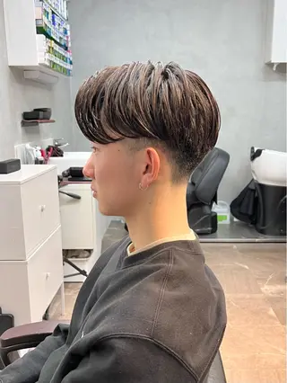 パーマ メンズ 3月〜お店変わります 詳しくはインスタまでのヘアスタイル