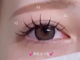 マツエク・マツパ Neva salonのマツエク・マツパデザイン