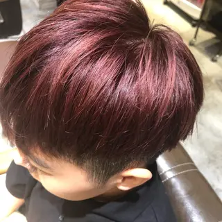 ショート カラー 坂口 功一郎のヘアスタイル