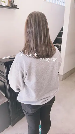 ロング 河内 元伸のヘアスタイル