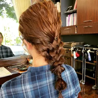 ヘアアレンジ おせ ちさとのヘアスタイル