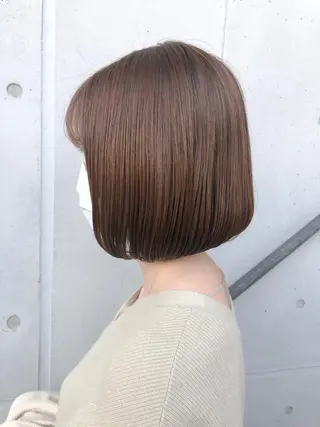ショート カラー ☕️ベージュカラー 内藤光哉☕️のヘアスタイル