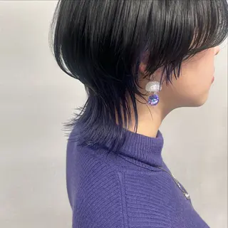 ショート 柏 ウルフ/レイヤー 田中佐和🐺のヘアスタイル