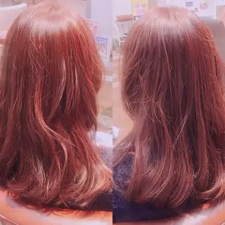 セミロング 角床直哉 カラーカットNO 1のヘアスタイル