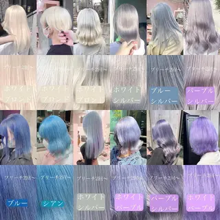 ミディアム ❄️💛エクステ ブリーチ❄️yukiのヘアスタイル