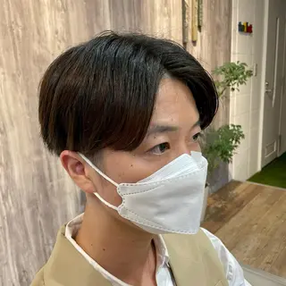 メンズ ともや 髪質改善縮毛矯正のヘアスタイル