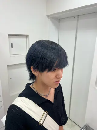ショート カラー 💖似合わせカラー レイヤー💖縮毛矯正のヘアスタイル