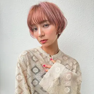 ショート インナーカラー◆ ダブルカラー◆　上原のヘアスタイル
