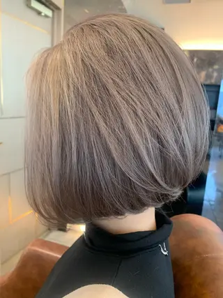 ショート LucksiMie ginza 明松のヘアスタイル
