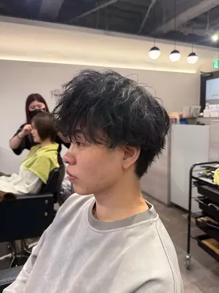 ショート カラー メンズ fan.ray⚽️ 髙橋翔一のヘアスタイル