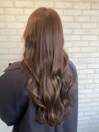 ロング カラー THETAふじみ野 野宮のヘアスタイル