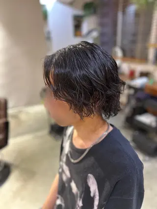 メンズ Miku 🦔 / ヘアセットのヘアスタイル