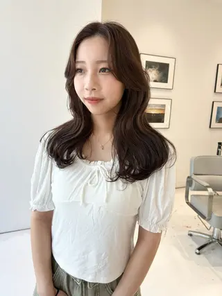 セミロング cono noughtのヘアスタイル