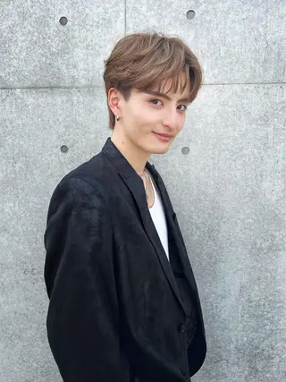 パーマ メンズ mao⭐️ 透明感カラー‎⭐️のヘアスタイル