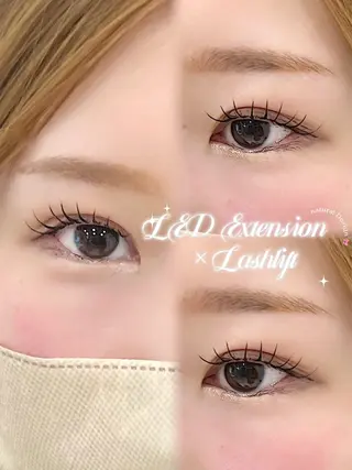 マツエク・マツパ N a t s u m e 🎀🌙のマツエク・マツパデザイン