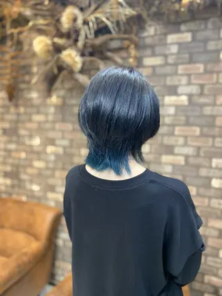 ショート カラー ヘアアレンジ .・.艶髪ヘアケア サカモト.・.のヘアスタイル