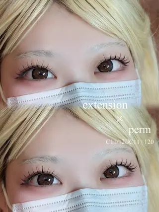 マツエク・マツパ CLALA Misakiのマツエク・マツパデザイン