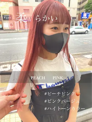セミロング カラー パーマ ヘアアレンジ メンズ キッズ ネイル マツエク・マツパ 韓国🇰🇷レイヤー カットオリーブカラーのヘアスタイル
