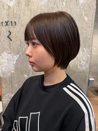 ショート 松井美樹/似合わせ ガーリー・韓国のヘアスタイル